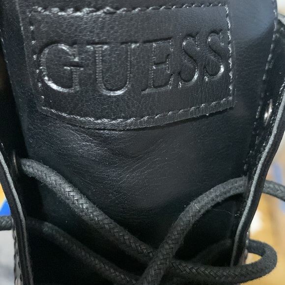 Guess Black Multi Those Logo Boots - Picture 10 of 16